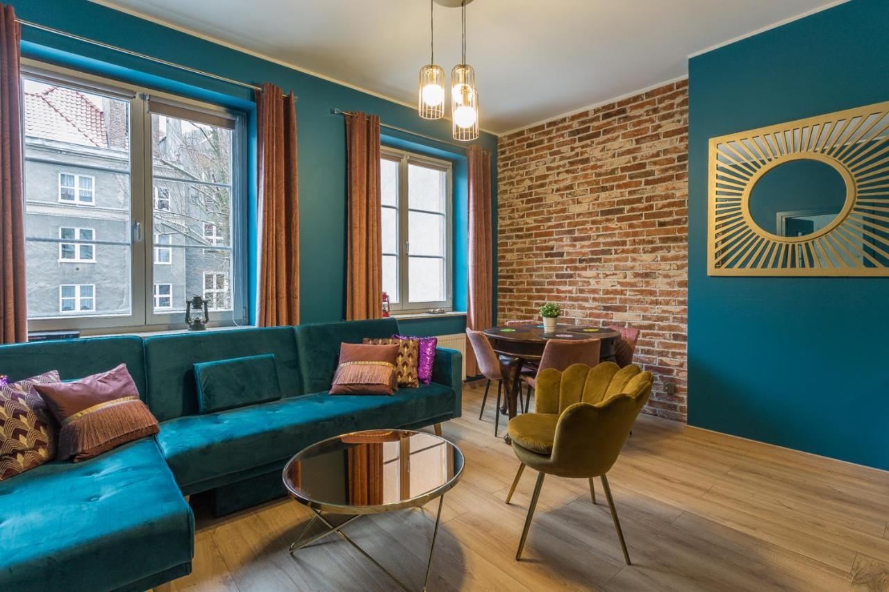 Apartament Cichy Zakatek Obok Fontanny Neptuna Gdańsk Buitenkant foto